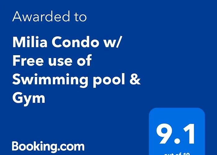 Milia W/ Free Use Of Swimming Pool & Gym *